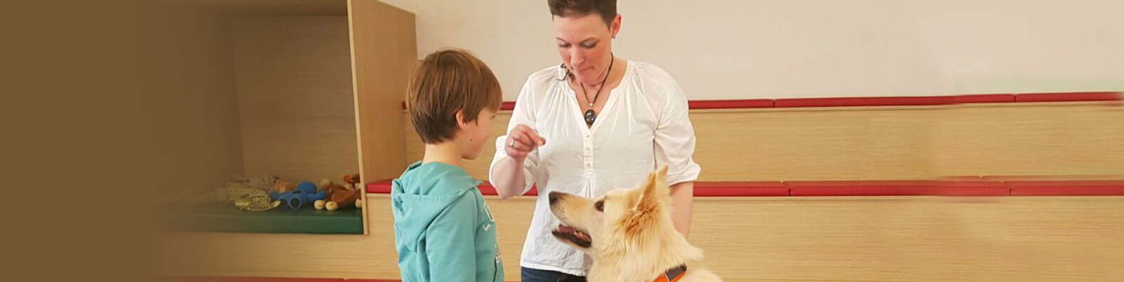 ‘Onze honden zijn therapiehonden voor mensen met autisme’